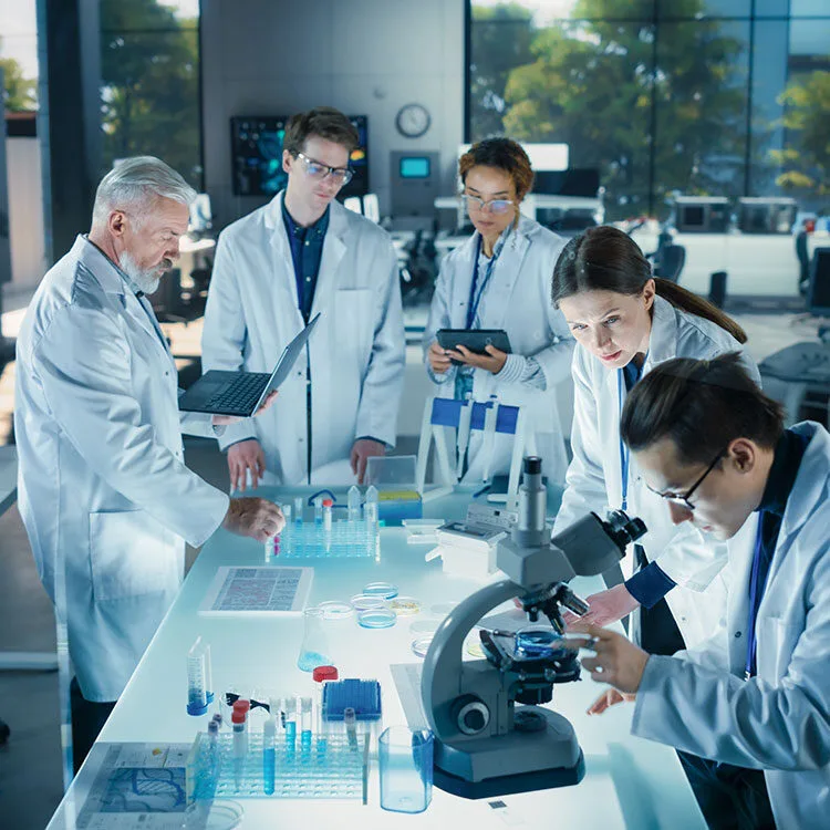 OMD biopharma researchers researching prom results web